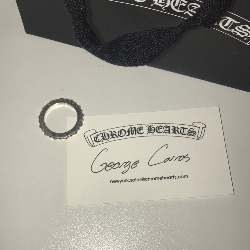 Chrome hearts true f*cking punk ring